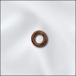 Antique Copper Round Open Jump Ring - 19 GA - .036"/4mm OD
