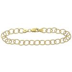 Gold Filled Oval Cable Chain Bracelet - 7.25"