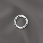 Silver Filled 19 Ga .036"/6Mm Od Jump Ring Round - Closed