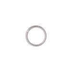 Sterling Silver Round Closed Jump Ring - .020"/5mm OD - 24 GA