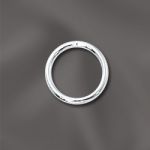Silver Filled 19 Ga .036"/8Mm Od Jump Ring Round - Closed