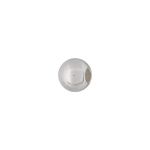 Sterling Silver Round Seamless Bead with 1.5mm Hole - 4mm