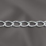 Silver Filled Long Curb Chain