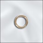 Gold Filled 19 GA .036"/6MM OD Round Closed Jump Ring