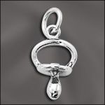Sterling Silver Charm - Pacifier