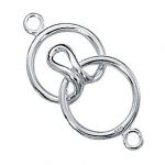 STERLING SILVER CLASP W/1 RING