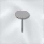 Stainless Steel 8mm Flat Pad & Post
