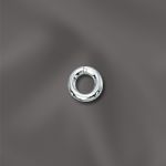 STERLING SILVER 19 GA .036"/4MM OD JUMP RING ROUND - OPEN