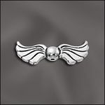 Sterling Silver Wings Bead