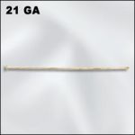 Base Metal Plated 2" Head Pin .028/.7Mm/21Ga Head Diameter 1.8Mm (Gold Plated)
