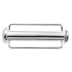 STERLING SILVER 4X25MM TUBE CLASP