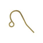 Brass Ear Wire - .025"/.64mm/22 Gauge Wire