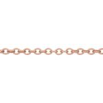 Rose Gold Filled Round Cable Chain