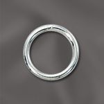 Silver Filled 17 Ga .048"/10mm Od Jump Ring Round - Closed