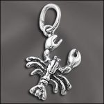STERLING SILVER CHARM - CRAY FISH
