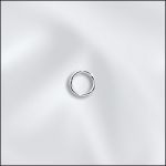Stainless Steel Jump Ring Open Round - .028"/.7mm/21GA - 6mm OD