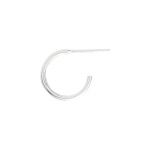 Sterling Silver 12mm Wire Hoop with .74mm Post
