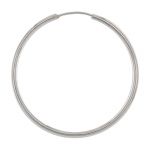 Sterling Silver Endless Hoop w/Hinged Wire - 2mm Tubing / 40mm OD
