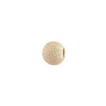 Gold Filled Sparkle Bead 2mm w/ 0.8mm Hole