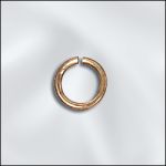 GOLD FILLED 19 GA .036"/6MM OD ROUND JUMP RING - OPEN