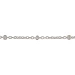 Sterling Silver Satellite Cable Chain with 1.85mm Bead - 1.5x1.1mm