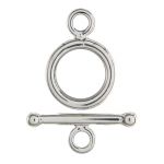 Silver Filled Toggle Clasp - 12mm