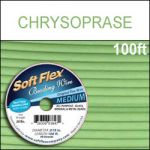 (D) Chrysoprase Soft Flex Wire - 100' .019"/24G/.50mm