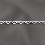 Sterling Silver - Fine Flat Cable Chain