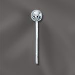 Sterling Silver 3mm Ball Post