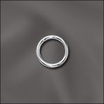 Silver Filled 20 Ga .032"/7Mm Od Jump Ring Round - Closed