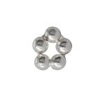 Sterling Silver 5.2MM Bead Ring W/1.3MM Hole