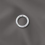 Silver Filled 22 Ga .025"/5mm Od Jump Ring  Round - Open