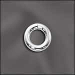 STERLING SILVER 14 GA .063"/7MM OD JUMP RING ROUND  - OPEN