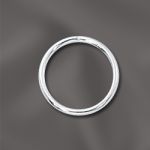 Sterling Silver Round Closed Jump Ring - .036"/10mm OD - 19 GA