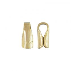 Gold Filled Fold Over Endcap - 1.5mm