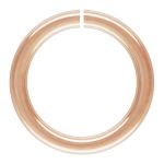 Rose Gold Filled Jump Ring - Open .025"/.64mm/22GA - 5mm OD