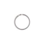 Sterling Silver Round Open Jump Ring - .020"/6mm OD - 24 GA